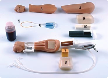 Subkutane Injektionsstelle Oberfläche für Universal-Injektionsarm