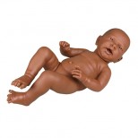 Eltern-Übungsbaby, männlich, dunkle Hautfarbe, 2,4 kg 1
